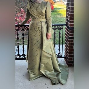 Modest dress for sale. Only worn once. Great condition.